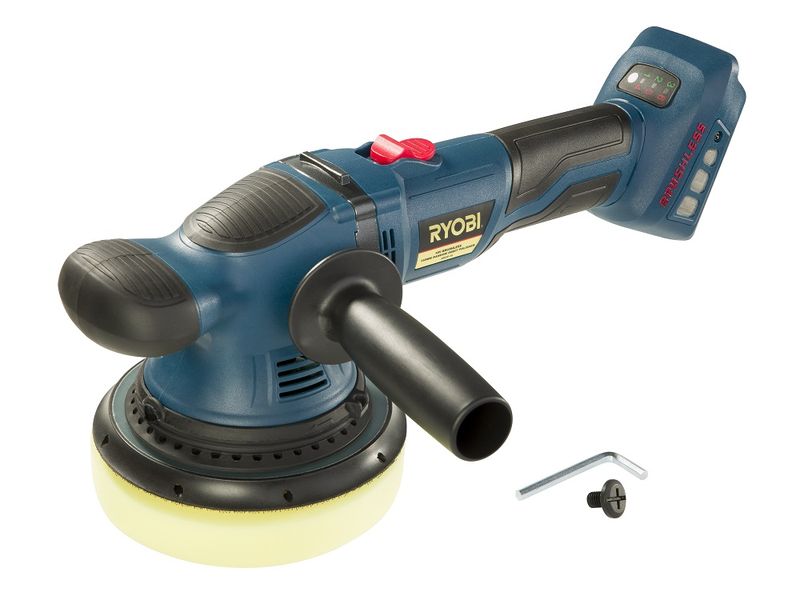 Ryobi Xbop-18 18v Li-Ion Brushless Random Orbit Polisher