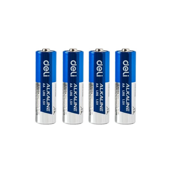 Deli Alkaline Battery AA 1.5V 4Pcs