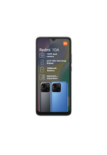 Xiaomi Redmi 10A 32GB Dual Sim - Granite Grey