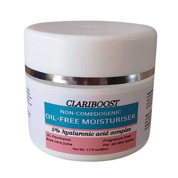 Clariboost Oil-Free Moisturiser for Face-50mls