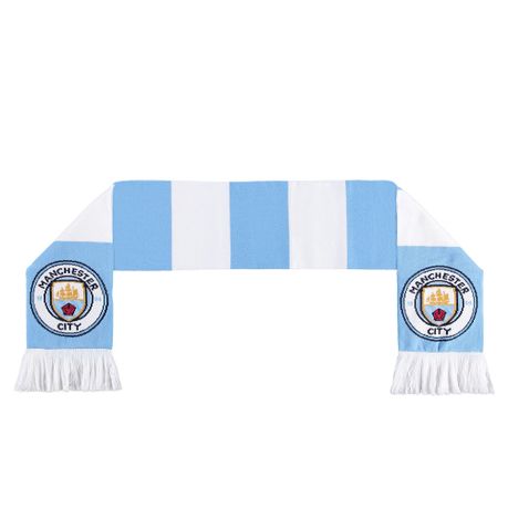 One Size White EPL Manchester City Silas OTS Scarf 