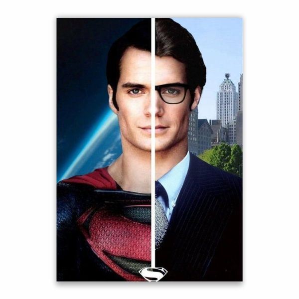Superman Alias Clark Kent Poster - A1