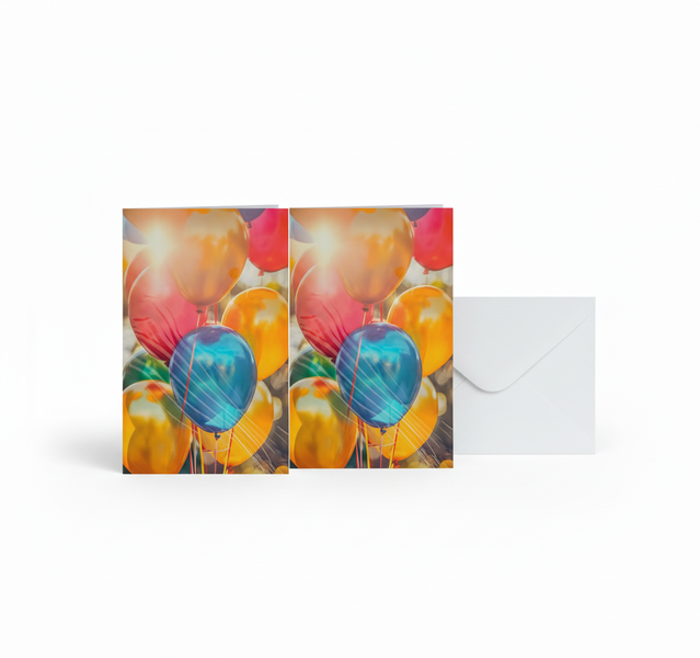Themed Card and Envelope Set for All Occasions - 8 Piece - 2 Pack