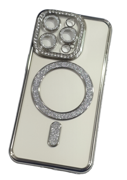 Magsafe Wireless diamond Case Cover for iPhone 13 ProMax