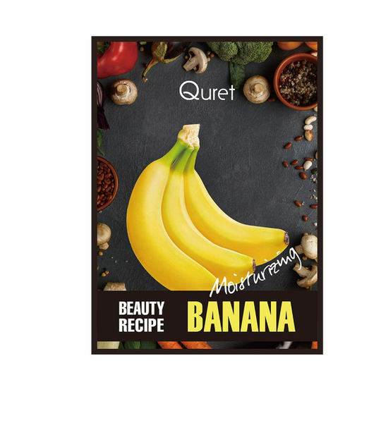 Quret Sheet Mask 25g, Banana