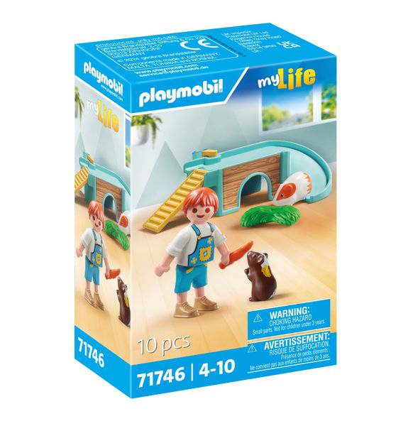 Playmobil My Life - Guinea Pig House (10 Pieces)