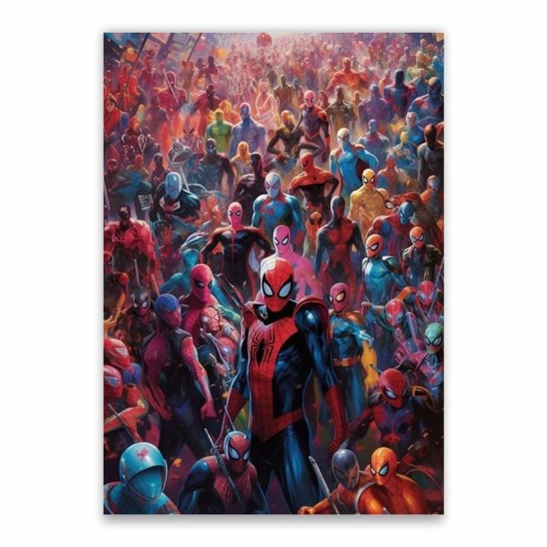 An Army Of Spider-Men Poster - A1