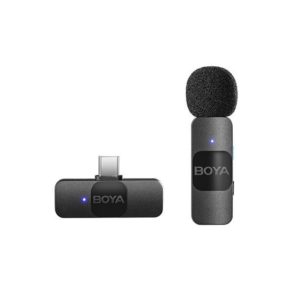 Boya BY-V10 Ultra-compact Wireless Microphone System for USB-C Devices