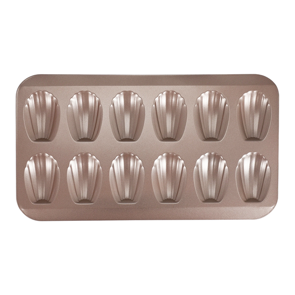 12Cup Shell Shaped Nonstick Madeleine Pan Carbon Steel Mold Baking Mould