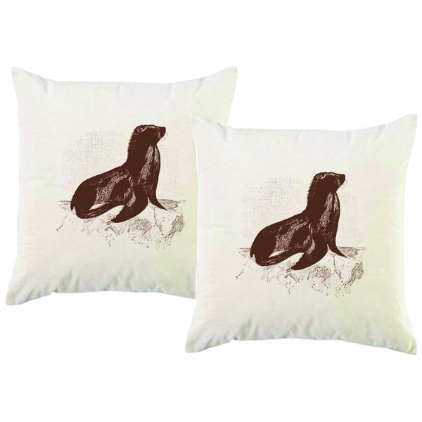 PepperSt – Scatter Cushion Cover Set – Seal Sketch