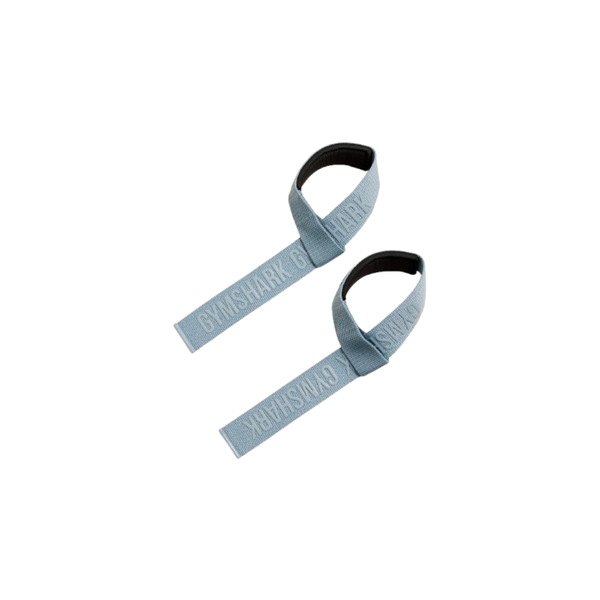 Gymshark Silicone Lifting Straps Bench Blue