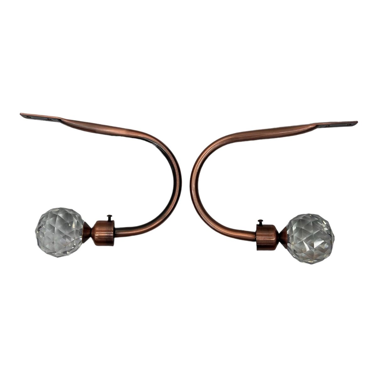 Curtain Tiebacks Charcoal Crystal Shop Today. Get it Tomorrow