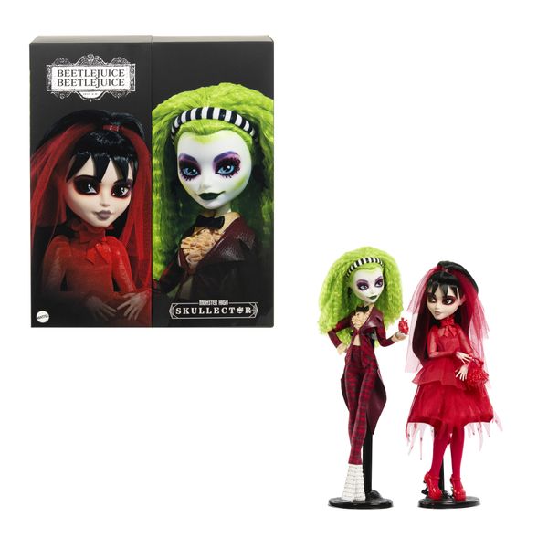 Monster High Skullector Beetlejuice Wedding Doll 2-Pack