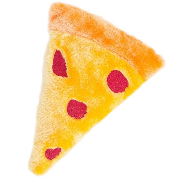 ZippyPaws NomNomz Plush Squeaky Dog Toy - Pizza