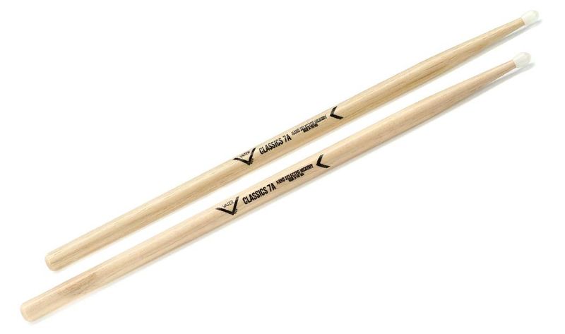 Vater Classics 7A Nylon Tip Drumsticks