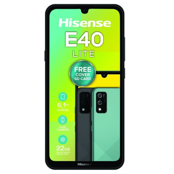 Hisense Infinity E40 Lite 32GB Dual Sim - Charcoal