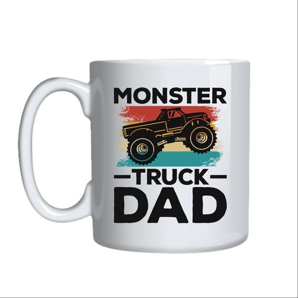 Monster Truck Dad Mug Gift Idea 137