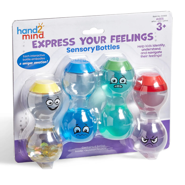 Hand2Mind - Express Your Feelings Sensory Bottles