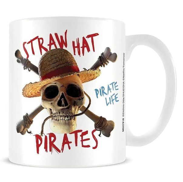 One Piece Live Action (Straw Hat Pirate Emblem) Coffee Mug - 315ml