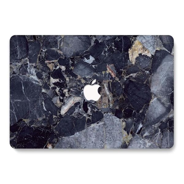 Navy Marble Designer Case compatible with MacBook Air 15" M2/M3/M4