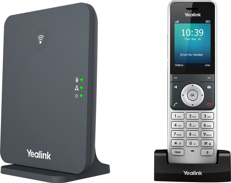 Yealink W76P Dect Phone, W56H Handset W70B Base Station