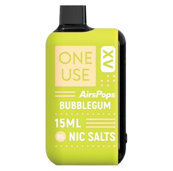 AirsPops Airscream XV 15ml Disposable Vapes - Bubblegum (Pack of 4)