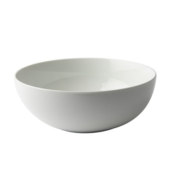 OMADA Maxim Super White Salad Bowl in gift box