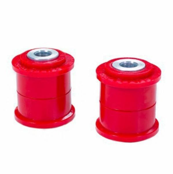 Red-Series,4 Rear Trailing Arm Hub Bush Kit (2) Compatible with Mitsubishi Pajero Gen 3