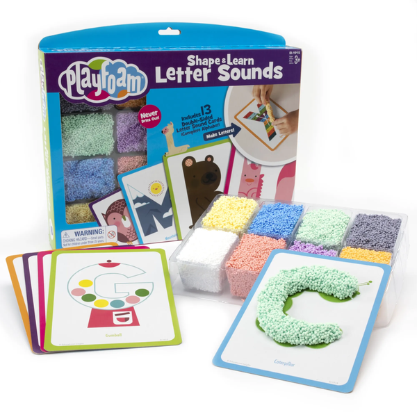 Educational Insights - Playfoam Sensory Dough - Shape &amp; Learn Letters Set