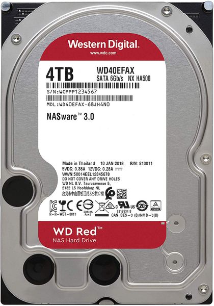 WD Red 4TB Internal NAS Hard Drive