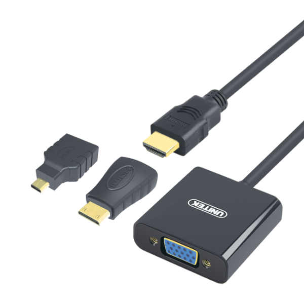 HDMI to VGA Converter Cable (with audio)