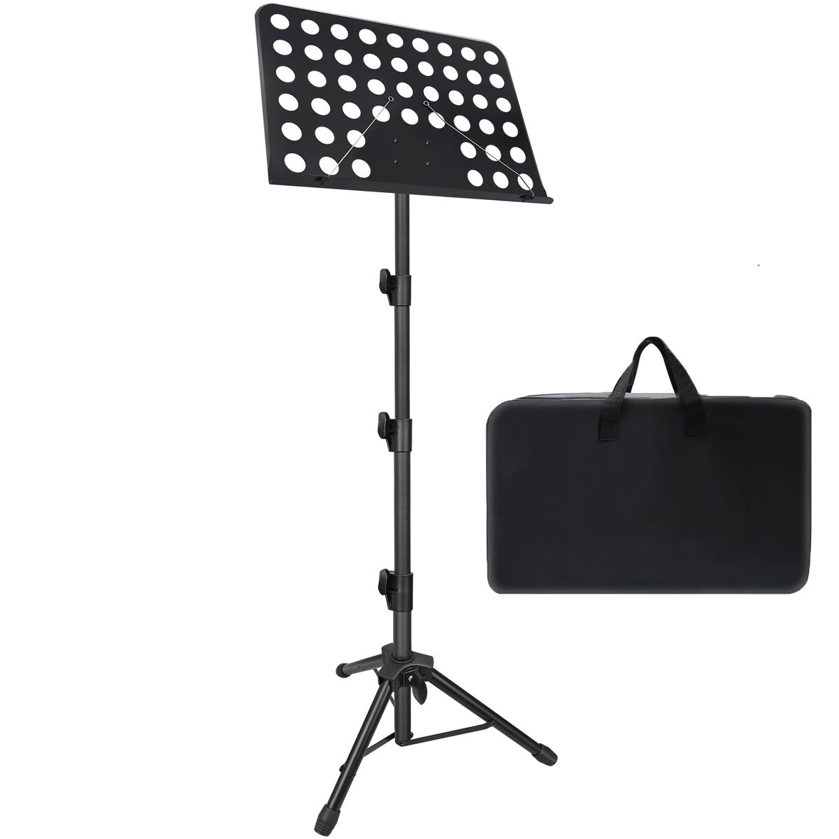 160cm Enhanced Music Stand, Heightened Music Stand , Portable Folding