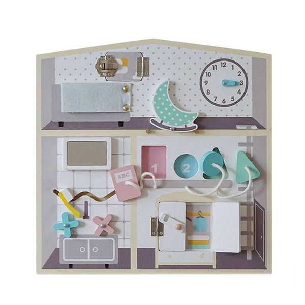 Sensory Busy Board House Toy