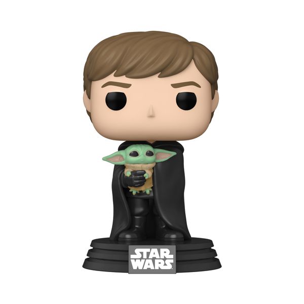 Funko Pop! Star Wars:Luke Skywalker With Grogu