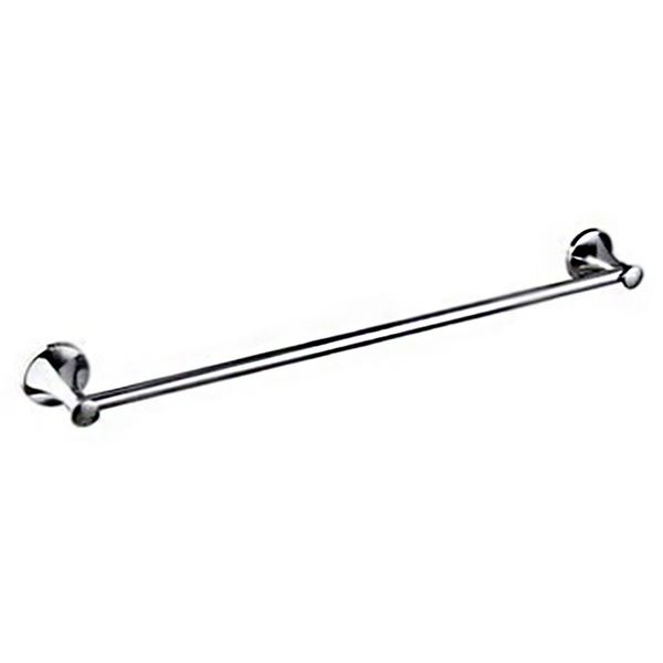 Kirk Aqua Royal Chrome Plated Zinc Finish Bathroom Towel Rail - 60cm