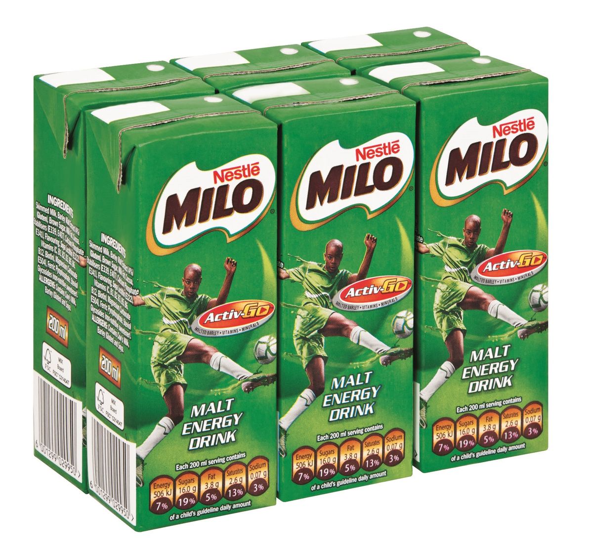 Milo Flavoured Milk Chocolate 6x200ml | Buy Online in South Africa ...