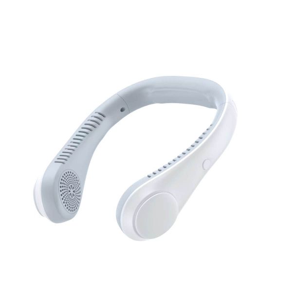 Portable Neck-hanging Hands-Free Cooling Fan - Grey