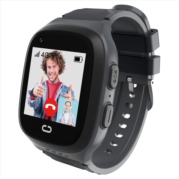 4G Kids Smart Watch With Gps Tracker &amp; Video Calling One-Key Sos Call