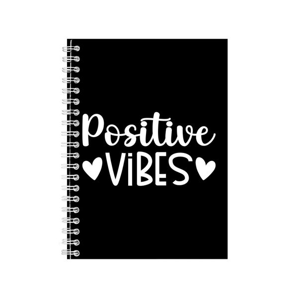Vibes A5 Notebook Spiral Lined Notepad Inspirati image