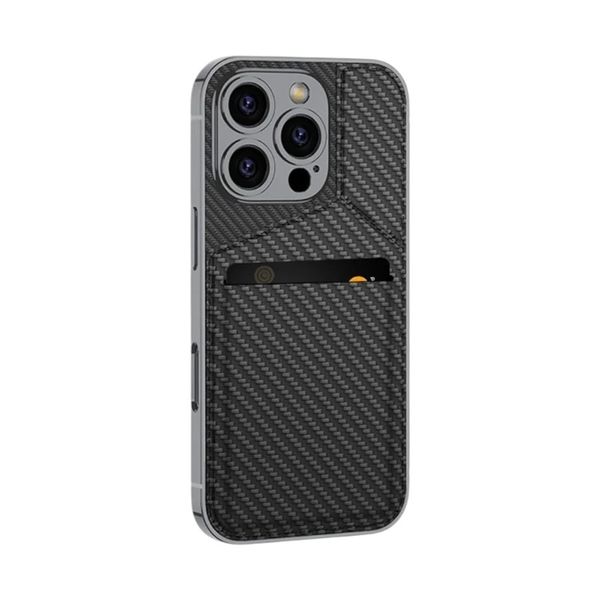 Rotor Back Phone Case - Compatible with - iPhone 16 Pro Max - Black &amp; Cream