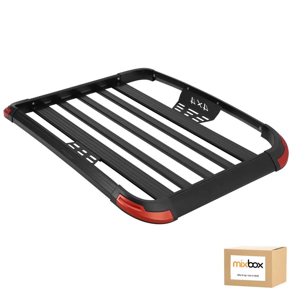 Mix Box Universal Aluminum Roof Rack Basket for SUV Truck Cars,160x110cm