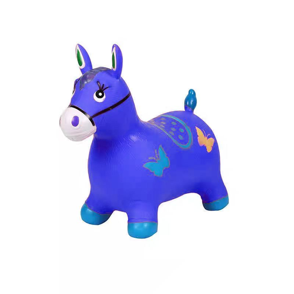 Children's PVC inflatable bouncy horse toy
