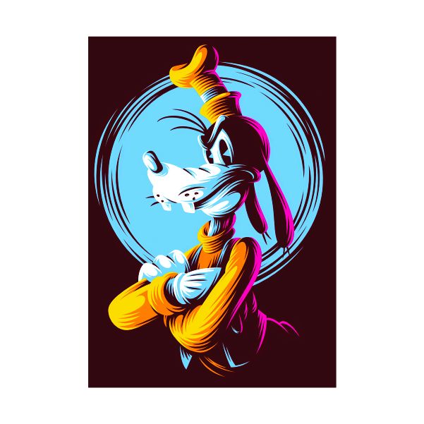 Abstract Goofy - A1 Poster | Buy Online in South Africa | takealot.com