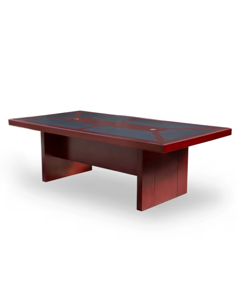 2400mmx1200mm Rooiberg Boardroom Mahogany Table