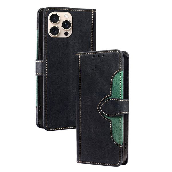 Retro PU Leather Flip Cover Protection Case Compatible With iPhone 14 Plus