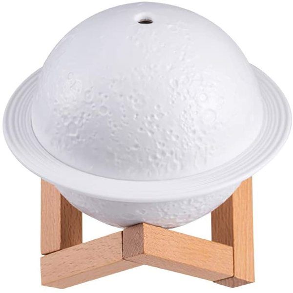200ml 3D Saturn Lamp Air Humidifier - Mix Colors