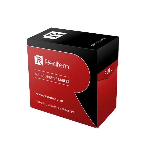 Redfern PVC Ring Reinforcements White (Box of 250) x6