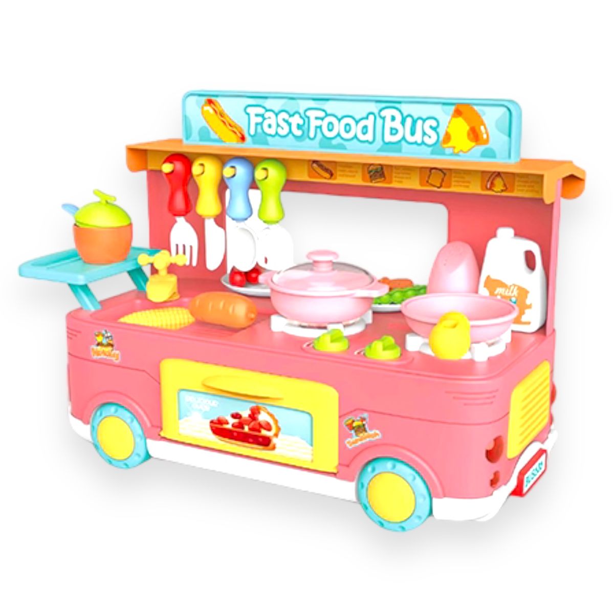 Fast Food Bus Playset Toy - Toys for Toddlers | Shop Today. Get it ...