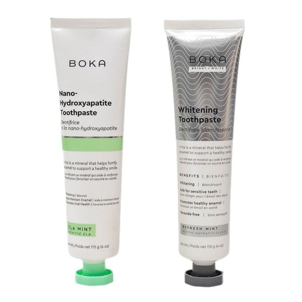 2Piece Fluoride-Free Nano-Hydroxyapatite Toothpaste For Sensitive Teeth