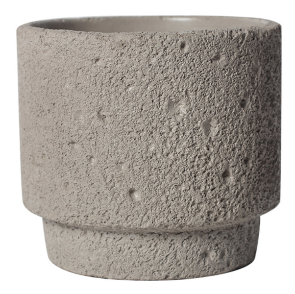 MamaMia Flower Plant Pot - Lava Stone Style